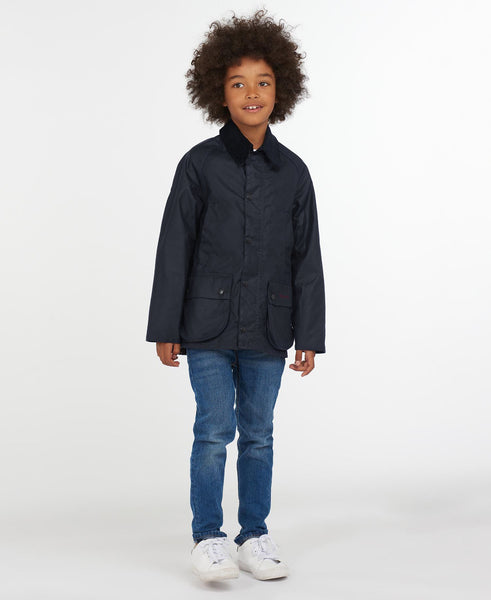 Barbour Child's Bedale Waxed Cotton Jacket | North Shore Saddlery