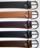 Tailored Sportsman In Contrast Stitched Leather Belt