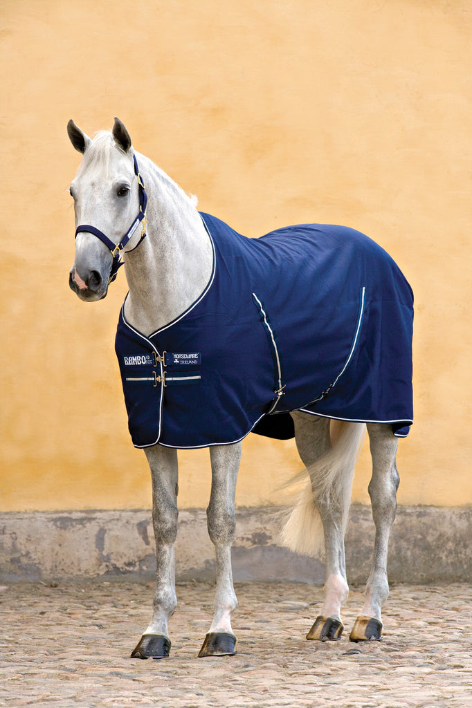 Horseware Rambo Stable Sheet with Embossed Lining (0g No Fill)