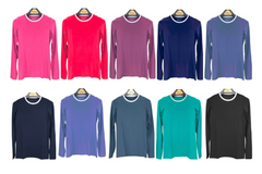 Tailored Sportsman IceFil Crewneck Long Sleeve T-Shirt