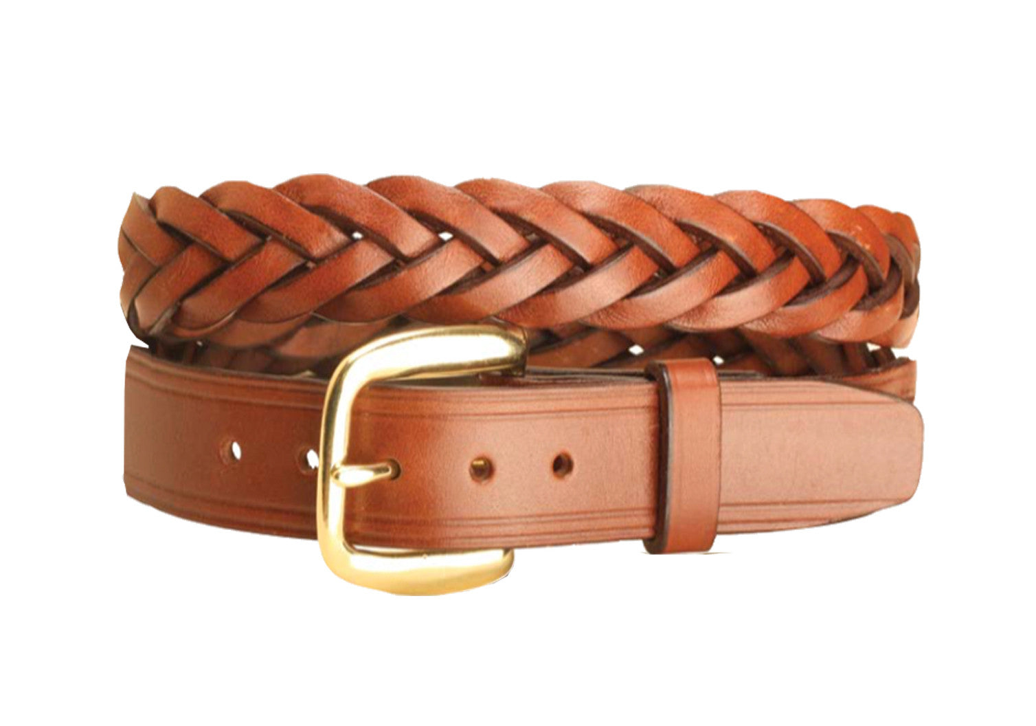 Tan Leather - Braided Belt | SPIER & MACKAY