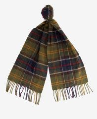 Barbour Merino Cashmere Classic Tartan Scarf